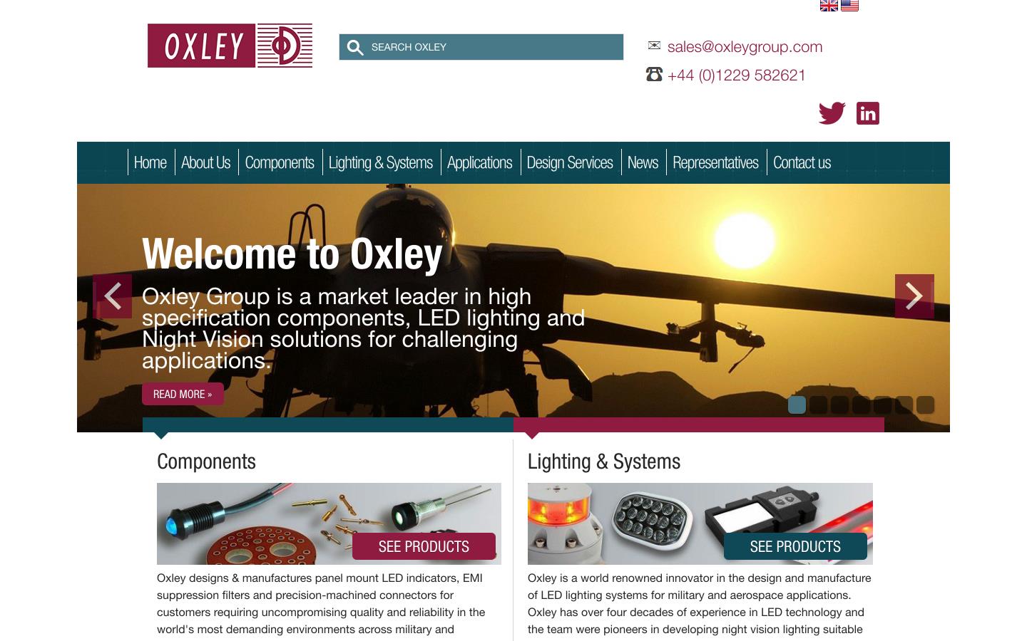 Oxley Group Website
