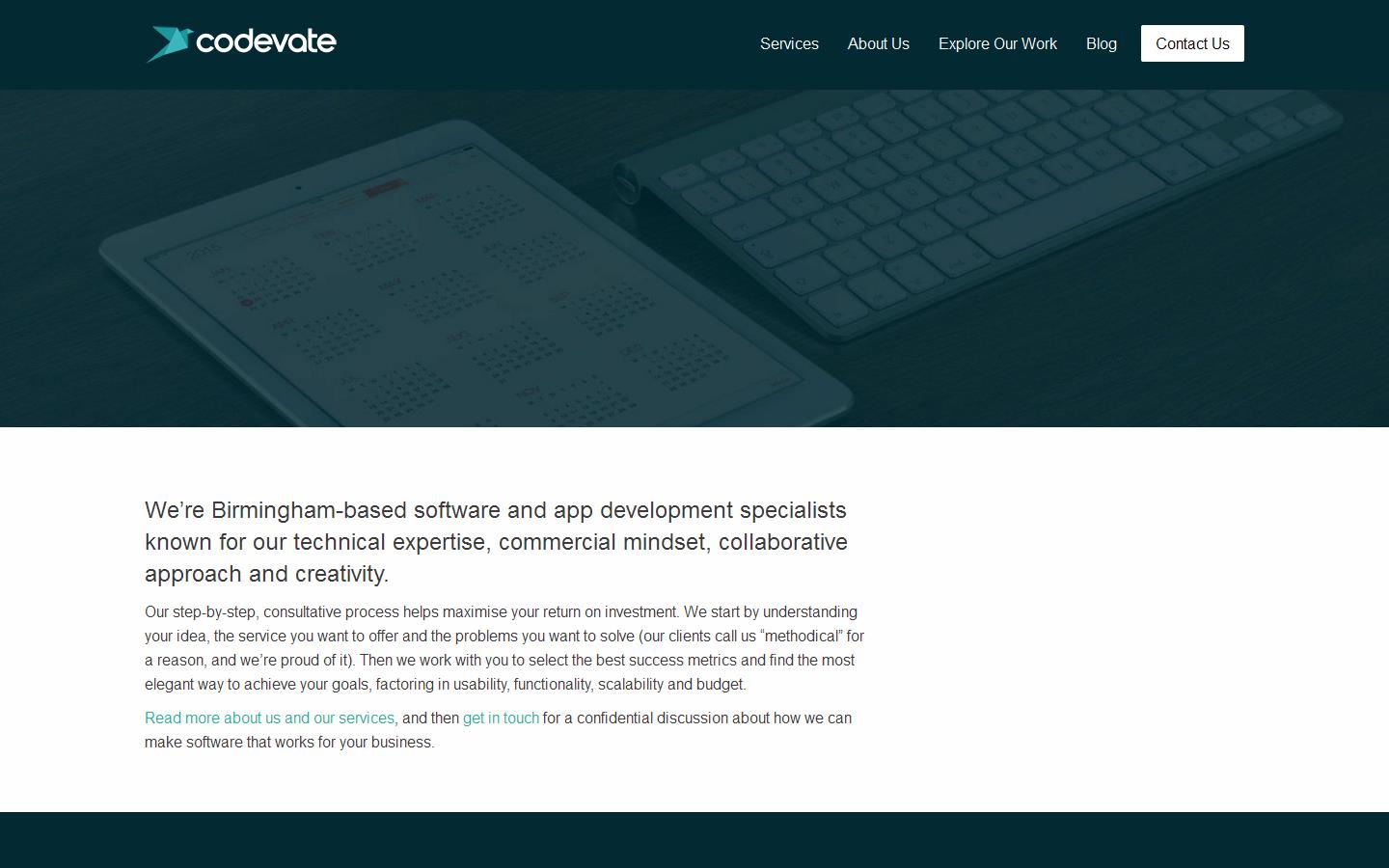 Codevate Website