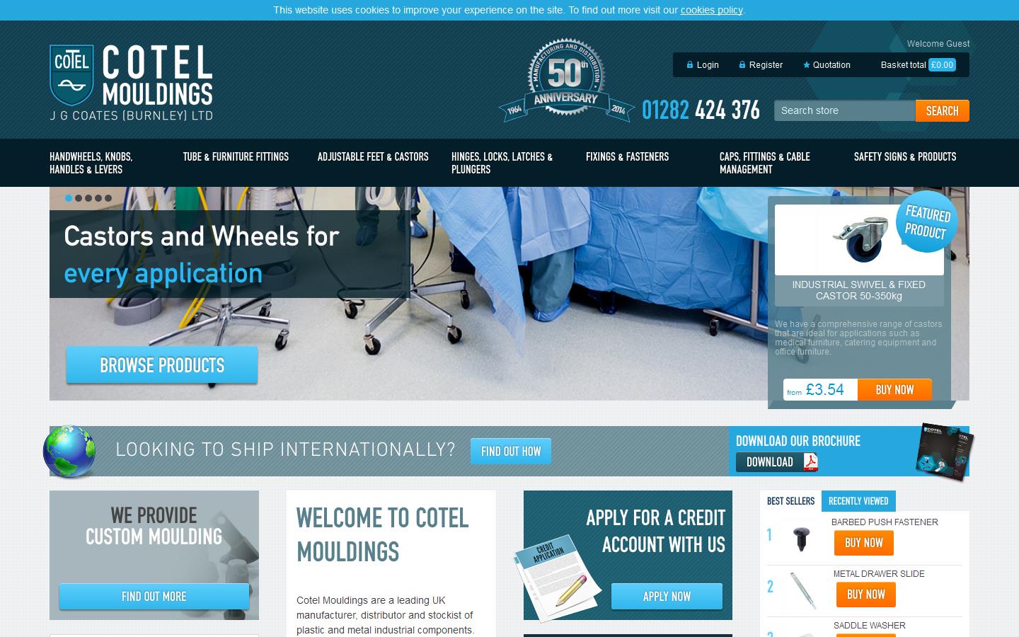 Cotel Mouldings Website