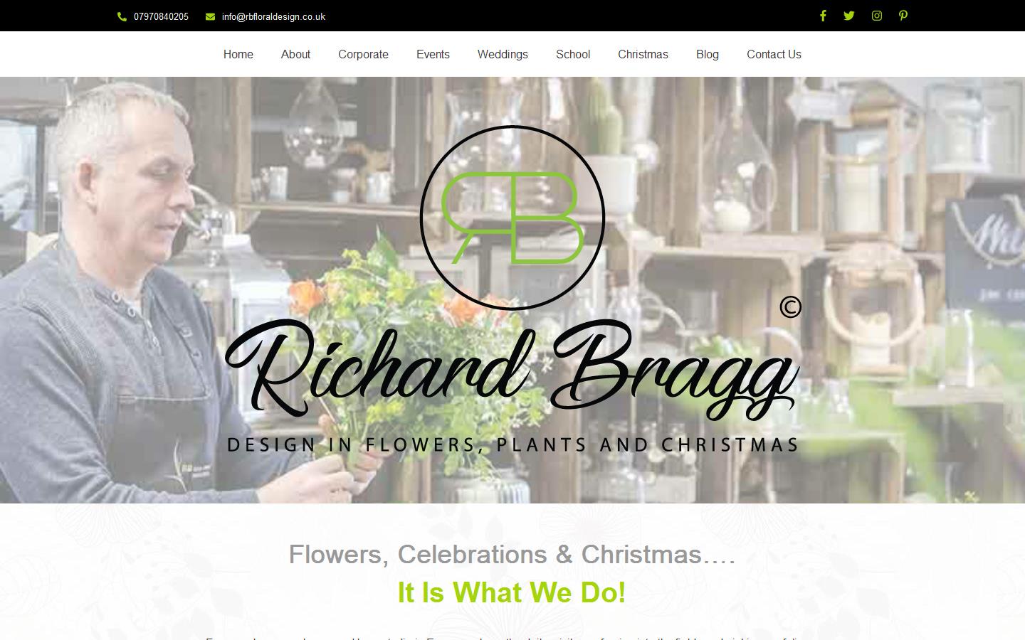 RB Floral Design Website