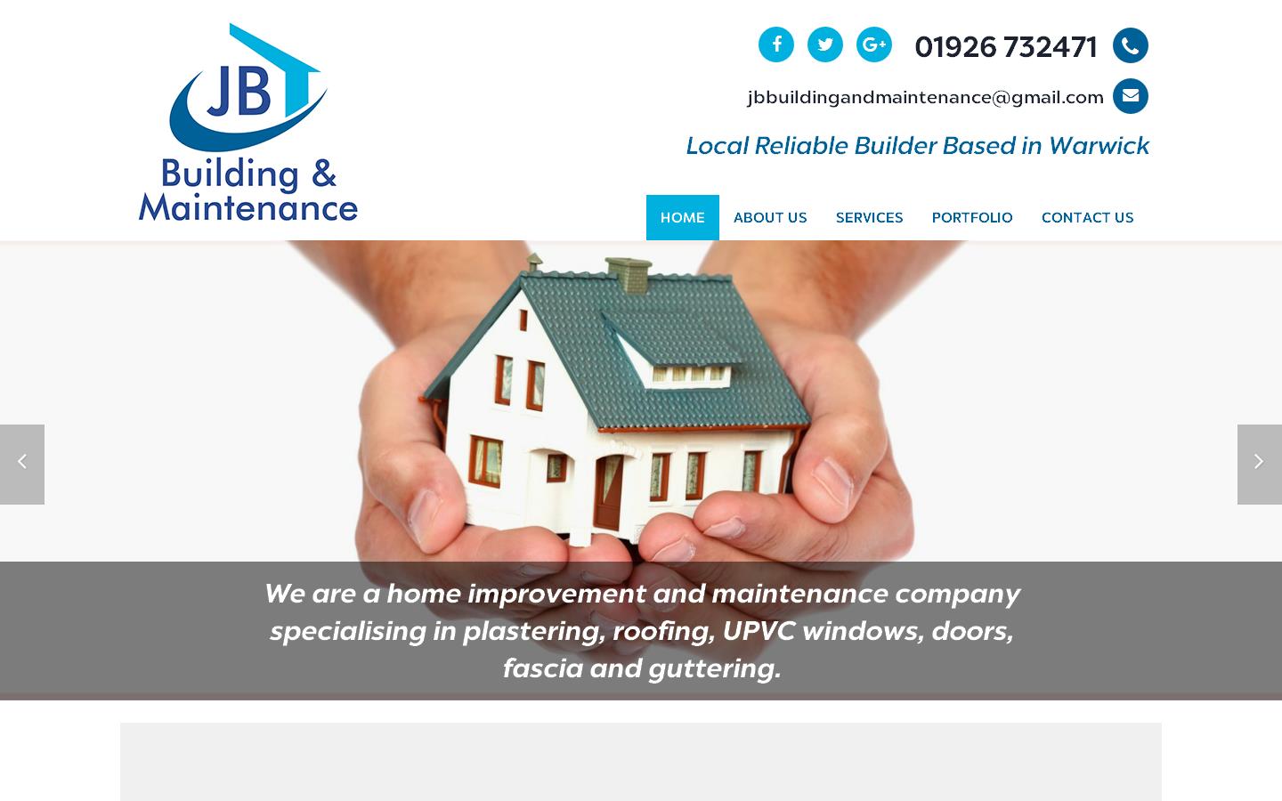 JB Building and Maintenance Website