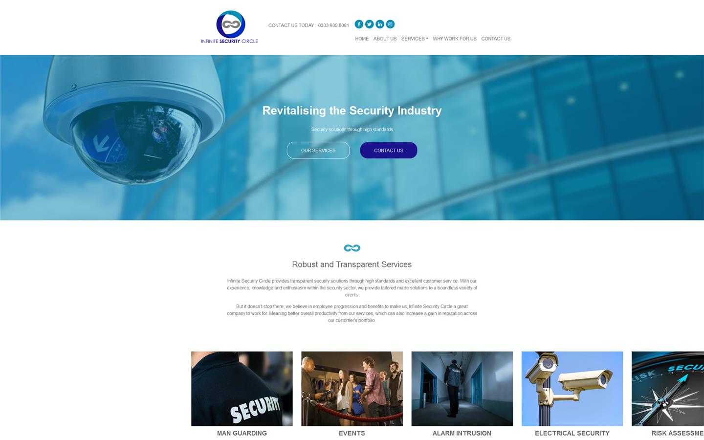 Myriad Facilities Group Website
