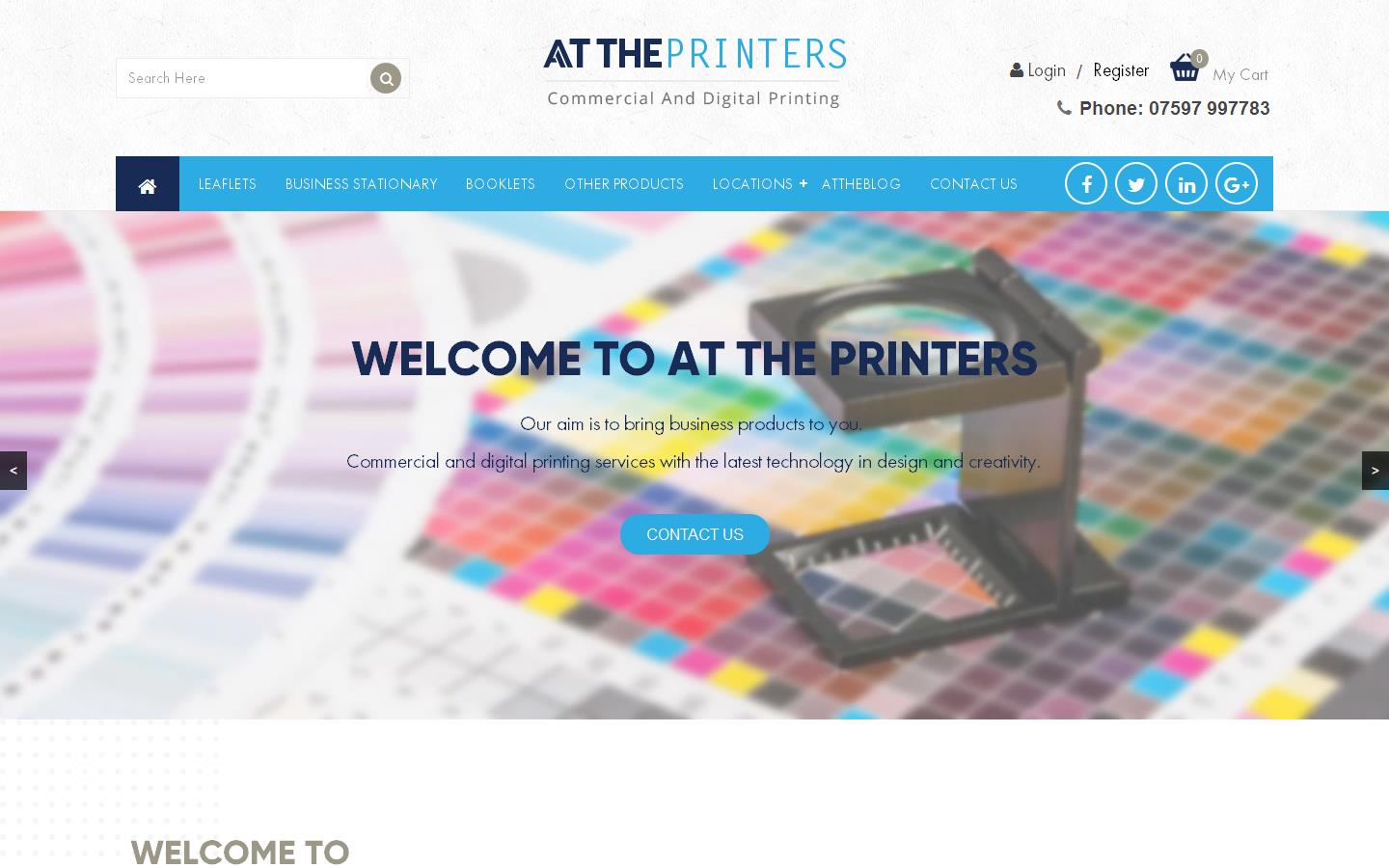 At The Printers Website