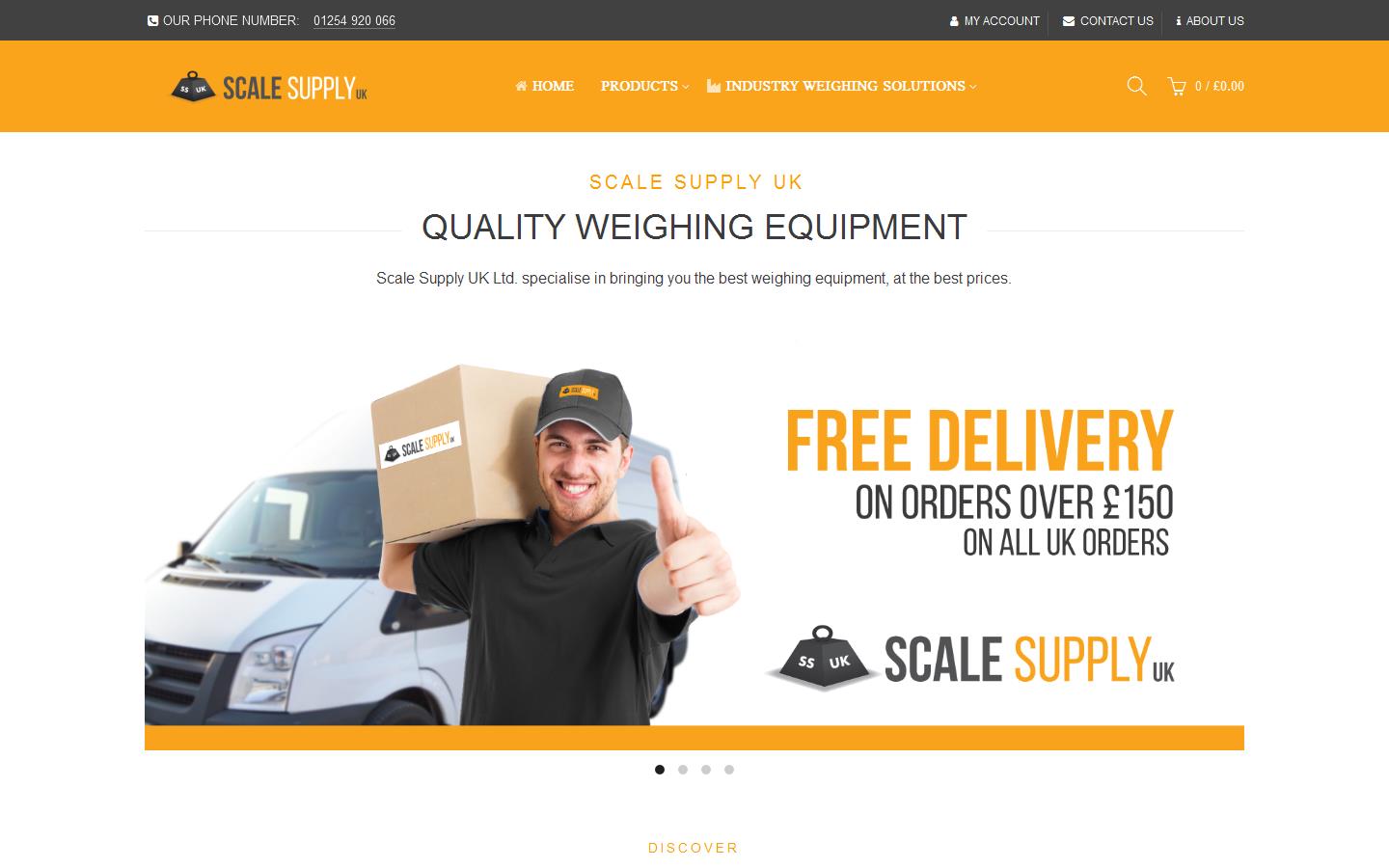 Scale Supply UK Website