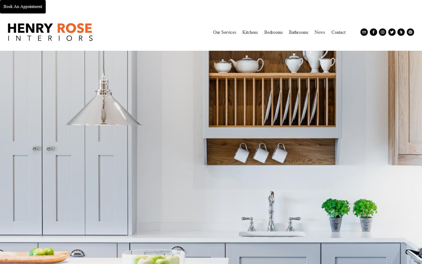 Henry Rose Interiors Website