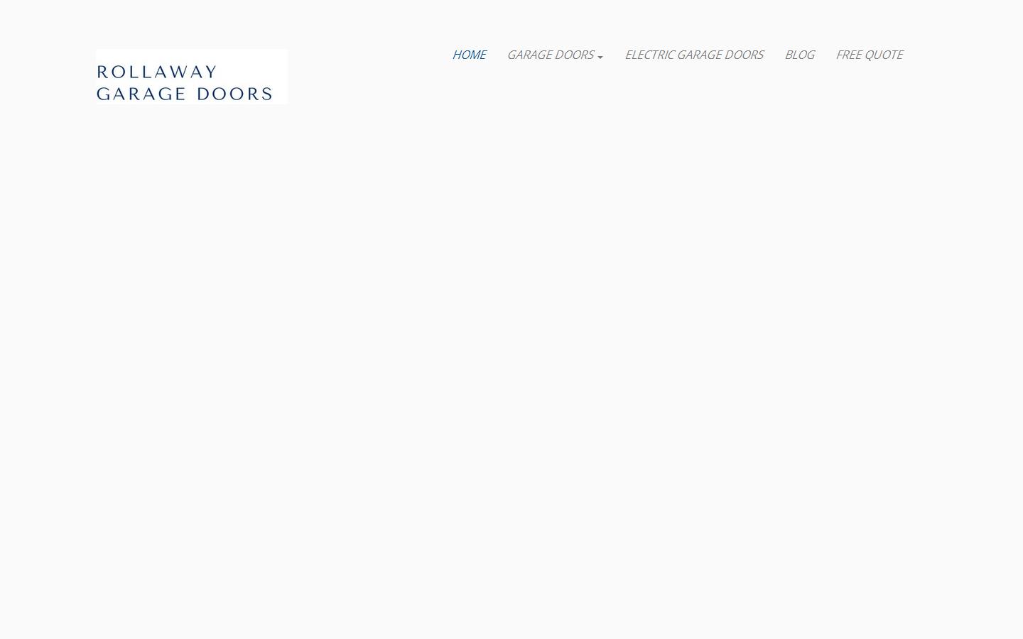 Rollaway Garage Doors Website