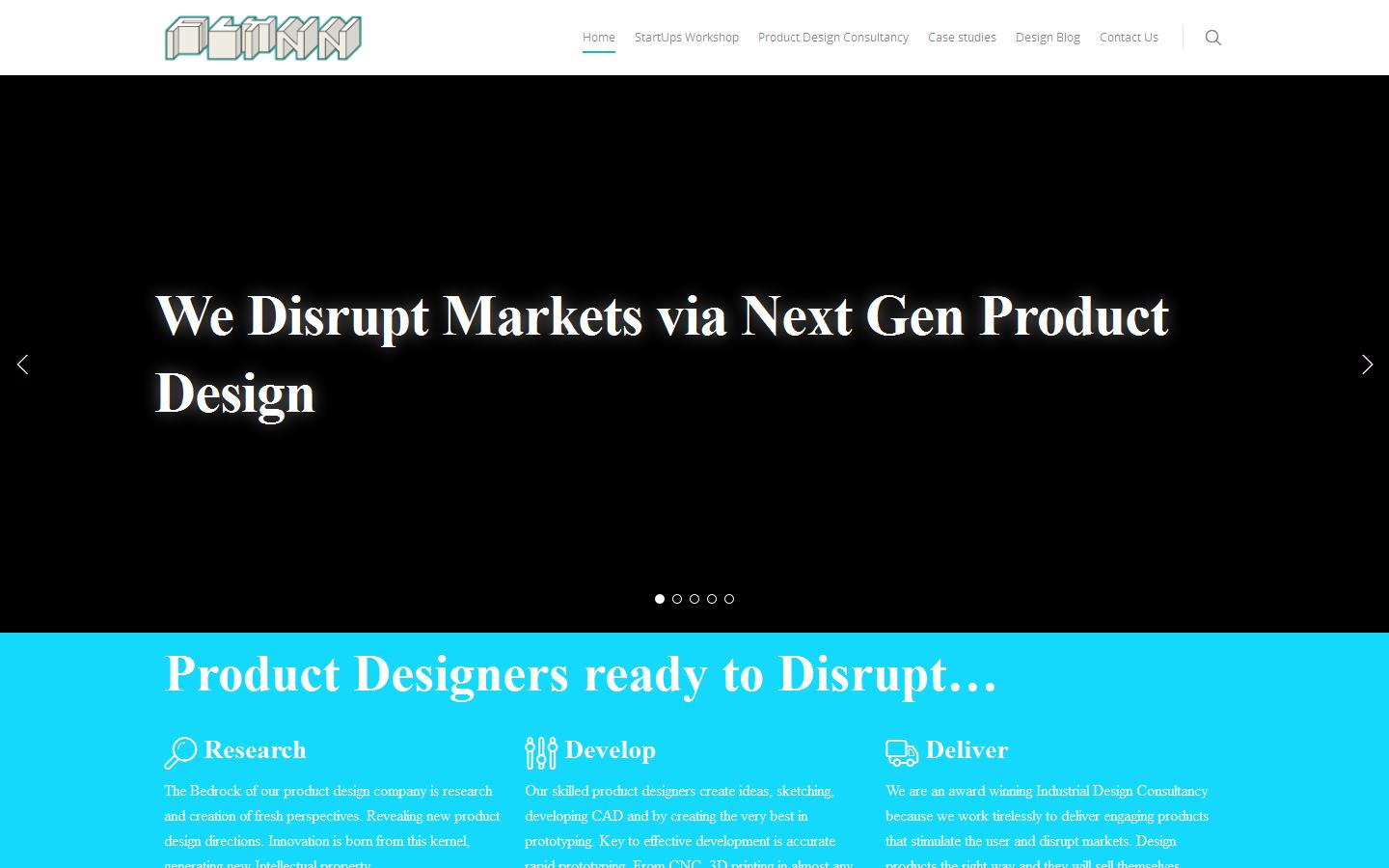 Flynn Product Design Website