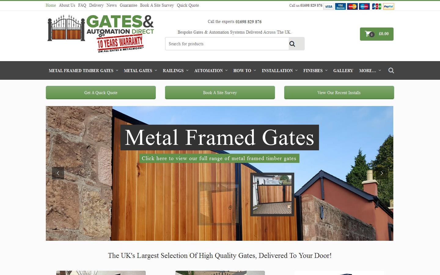 Gates & Automation Direct Website