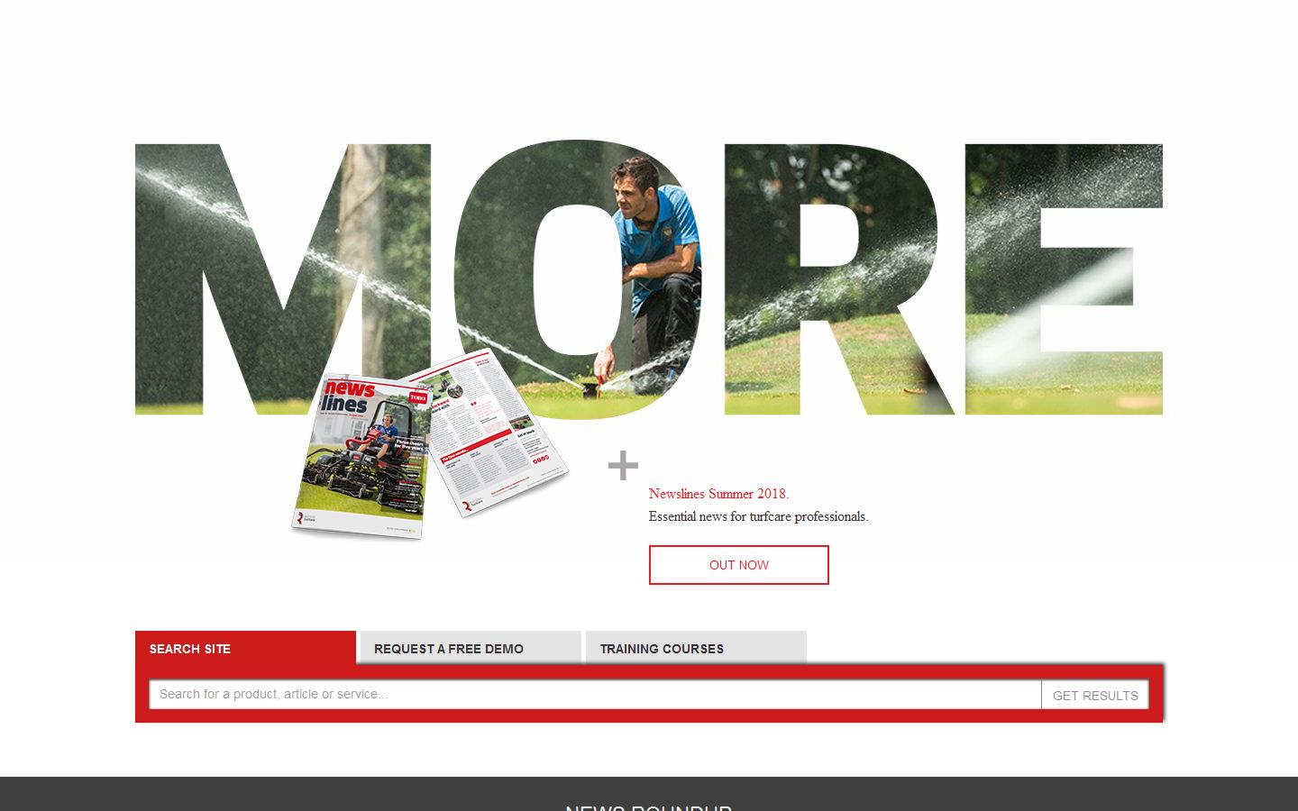 Reesink Turfcare Website