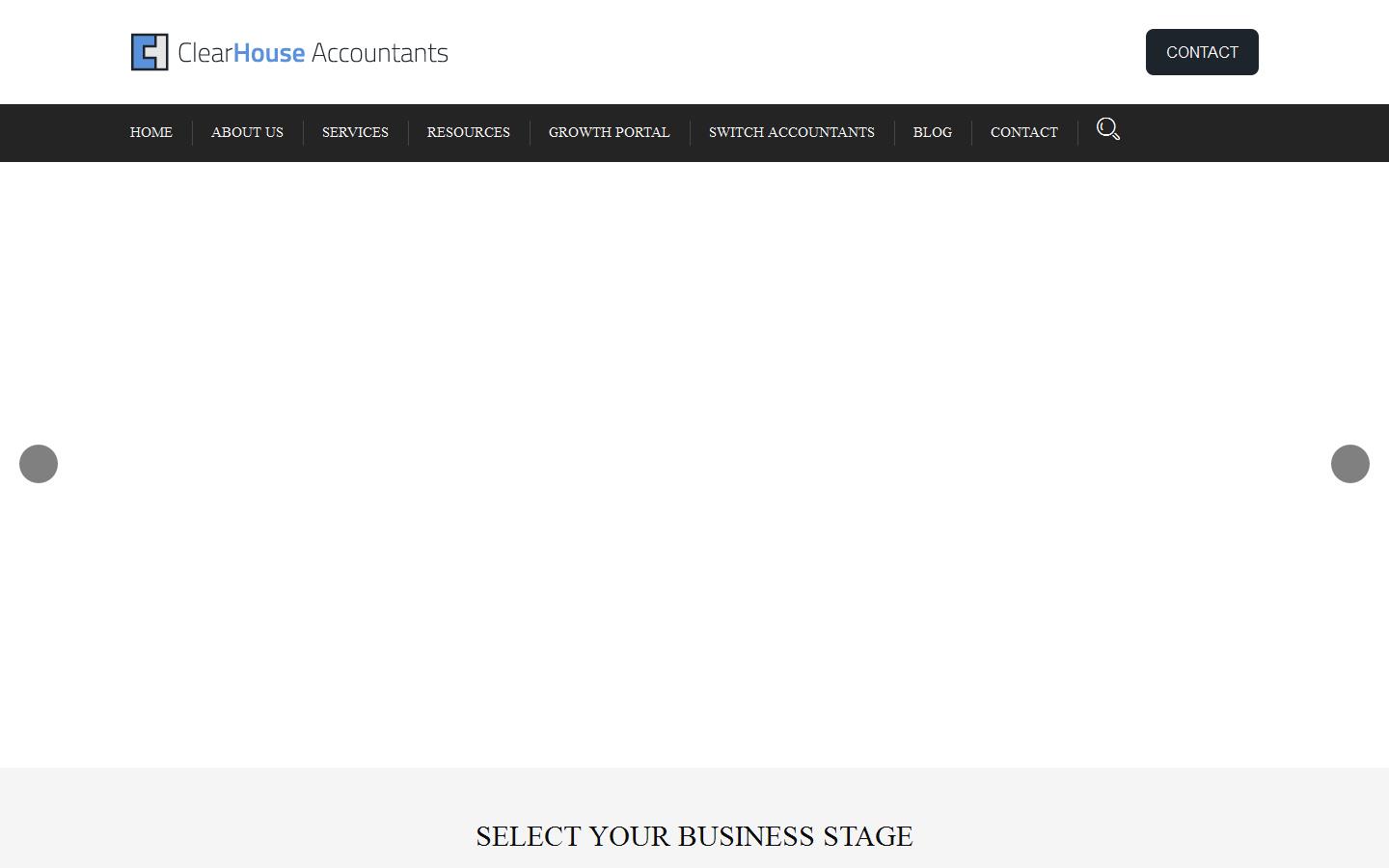 Clear House Accountants Website