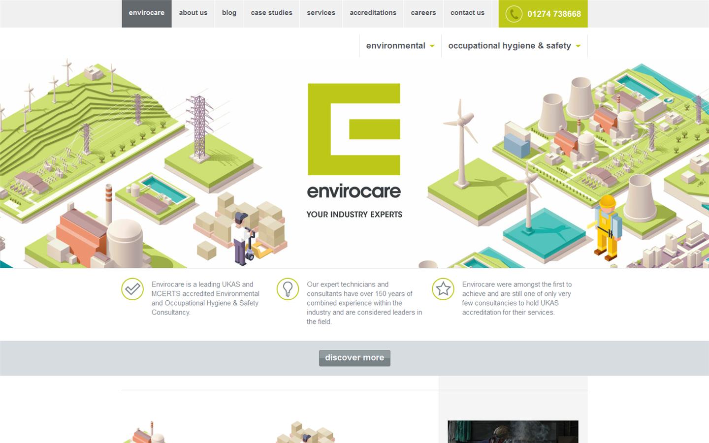 Envirocare Consultancy Website