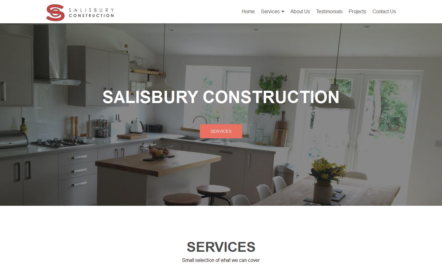 Salisbury Construction Website