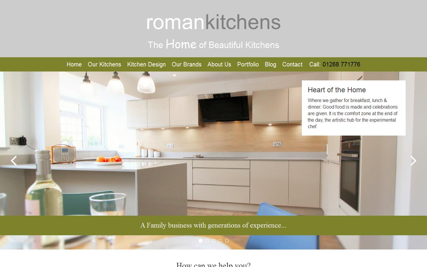 Roman Kitchens Website