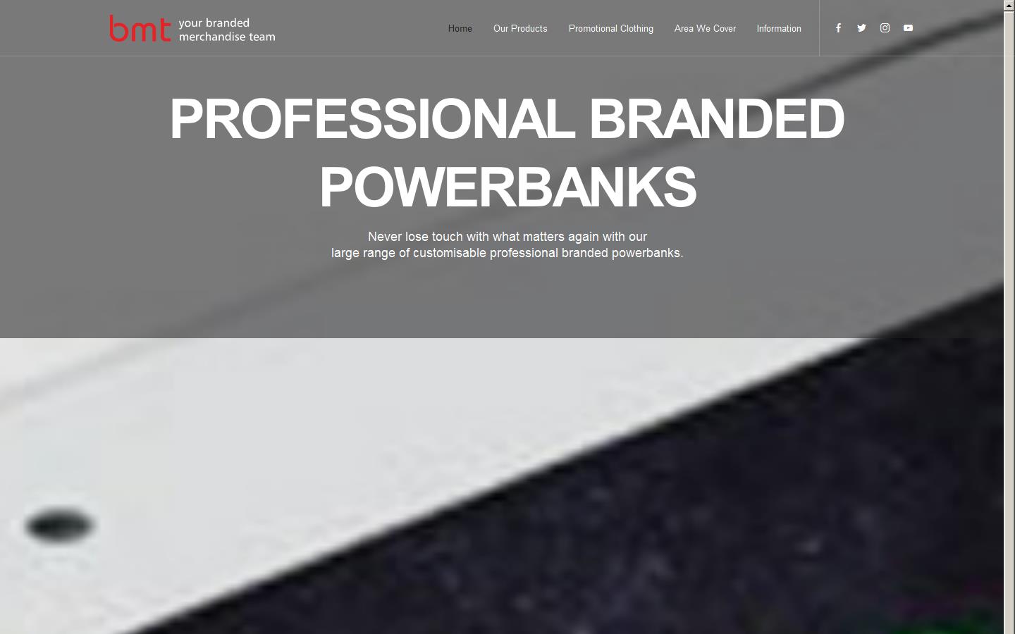 BMT Promotions Website