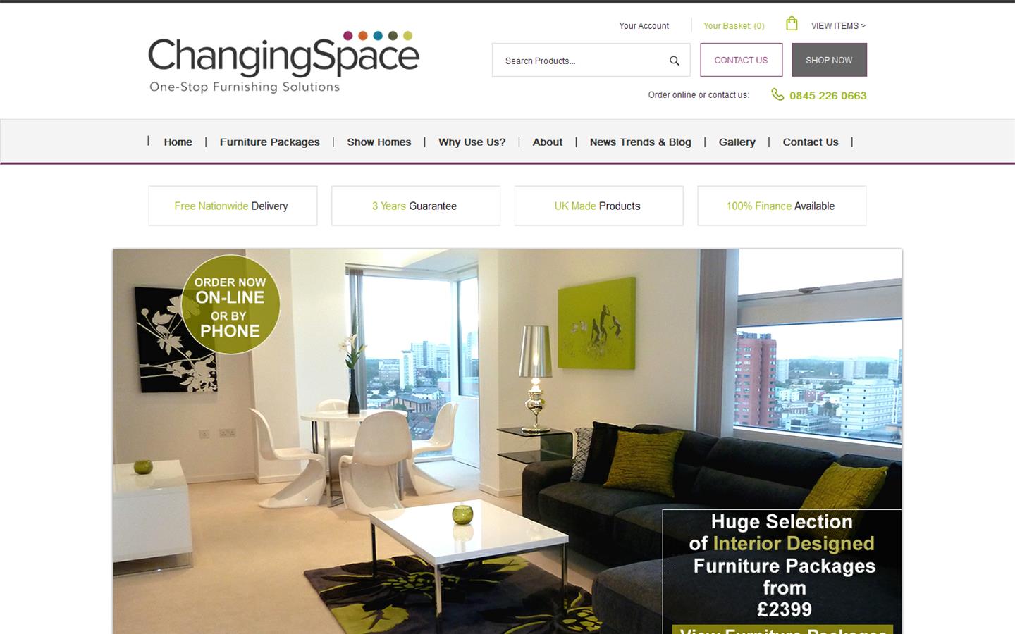 Changing Space Website