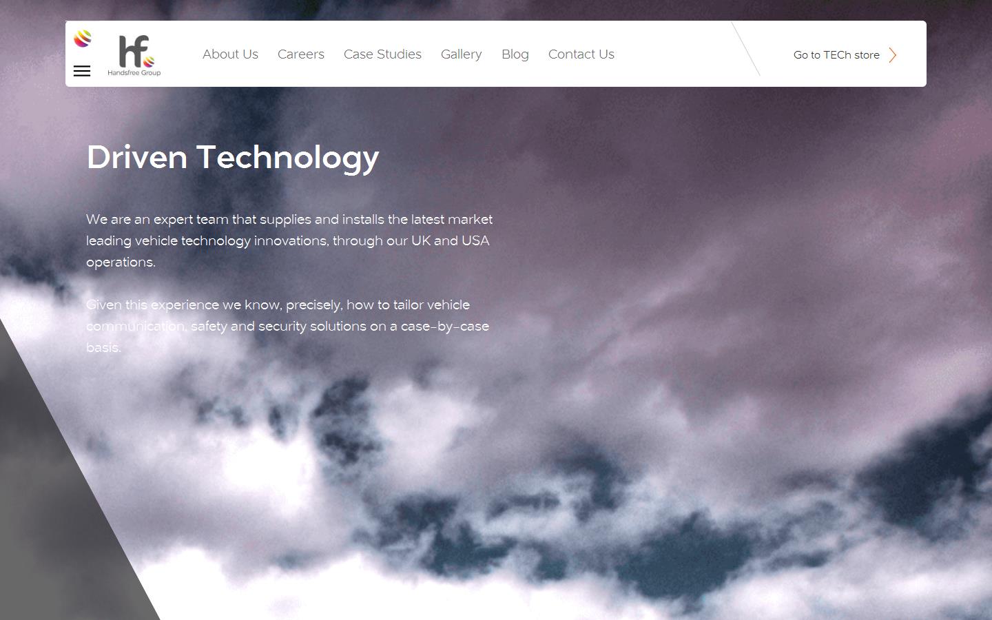 Handsfree Group Ltd Website