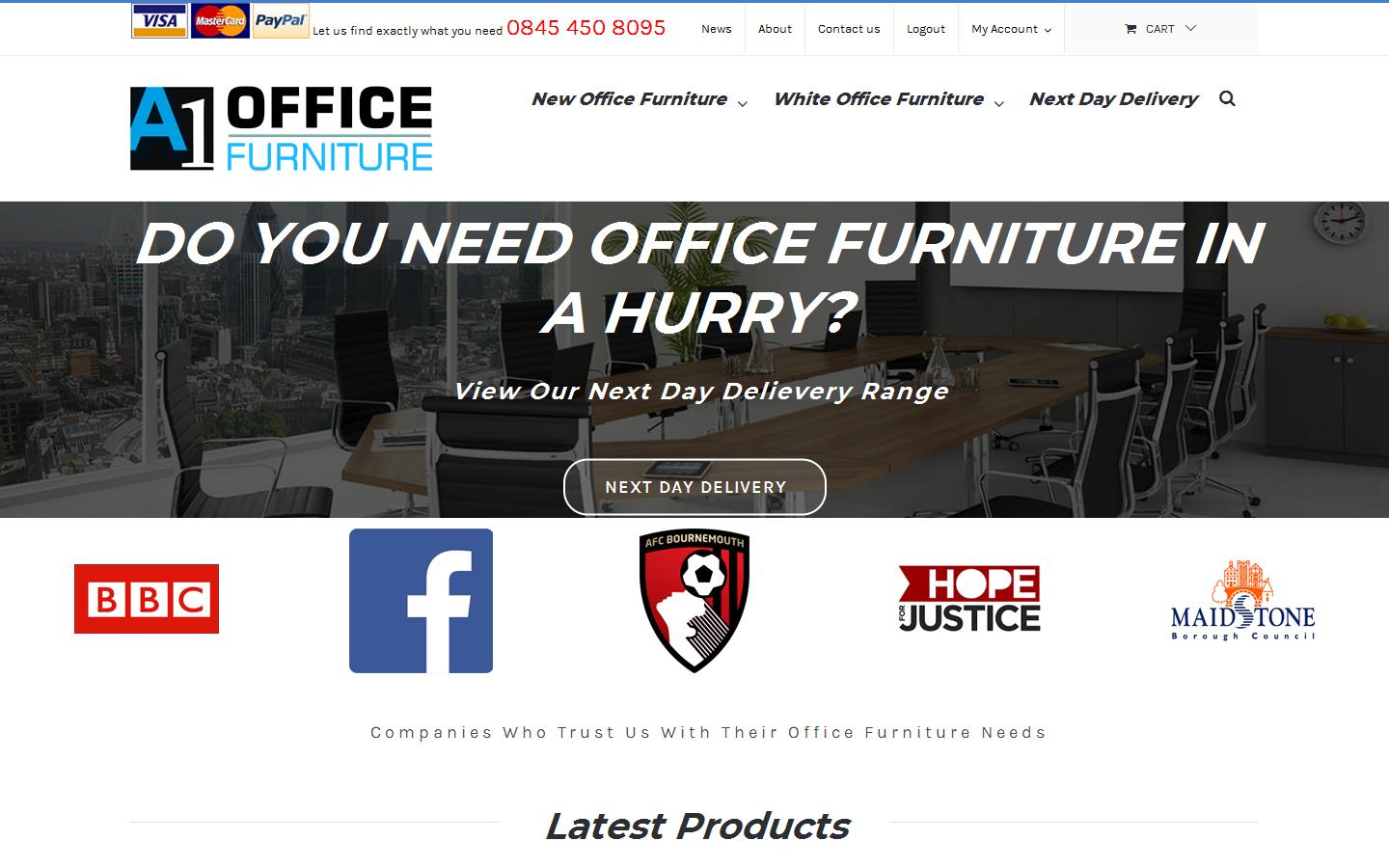 A1 Office furniture  Website