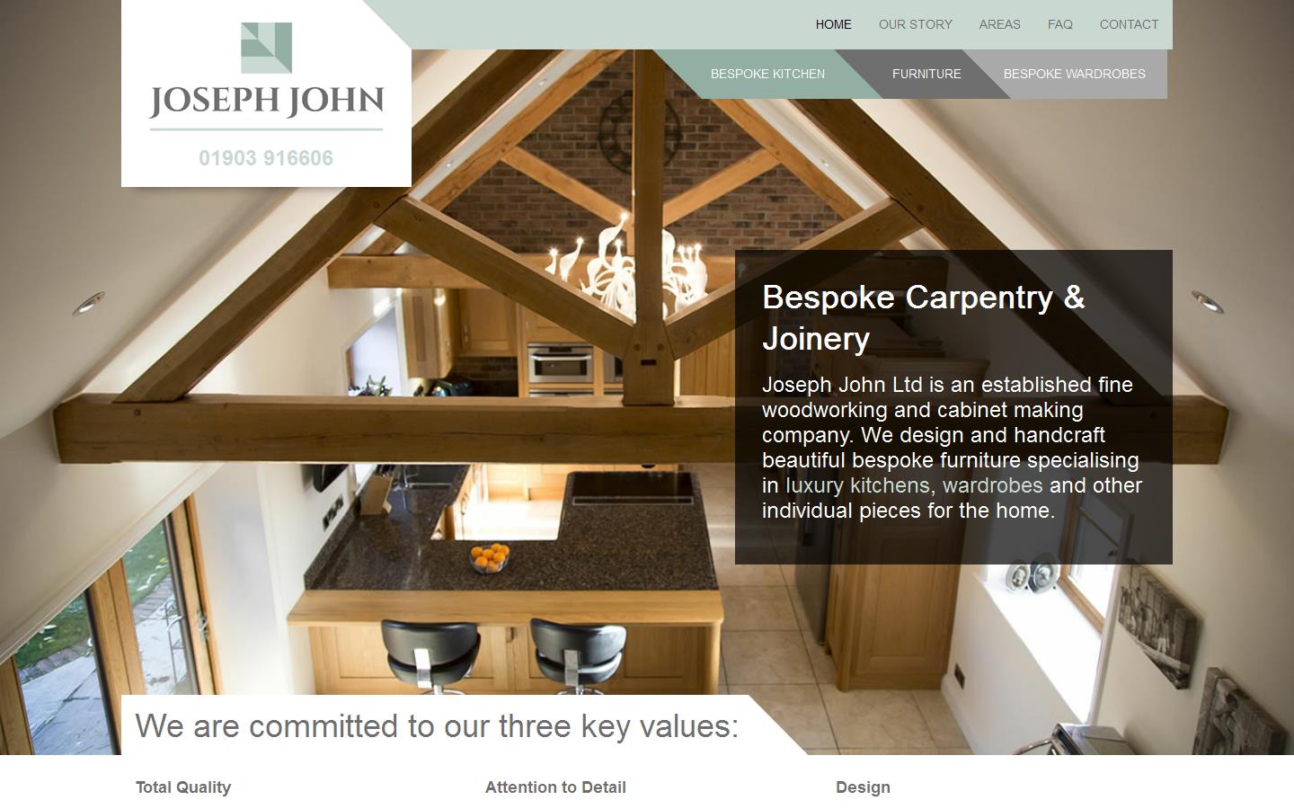 Joseph John Carpentry Ltd Website