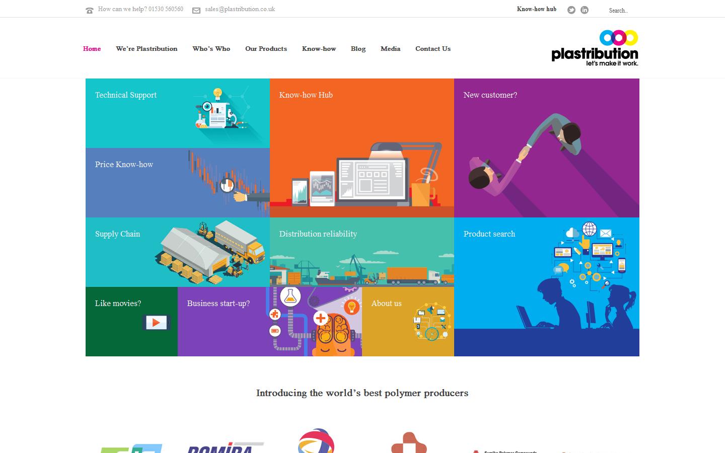 Plastribution Website