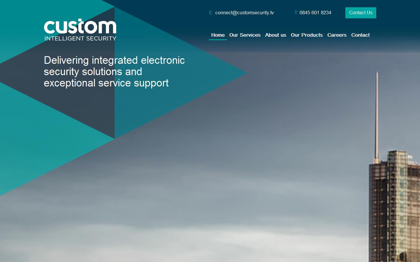 Custom Security Solutions Ltd Website
