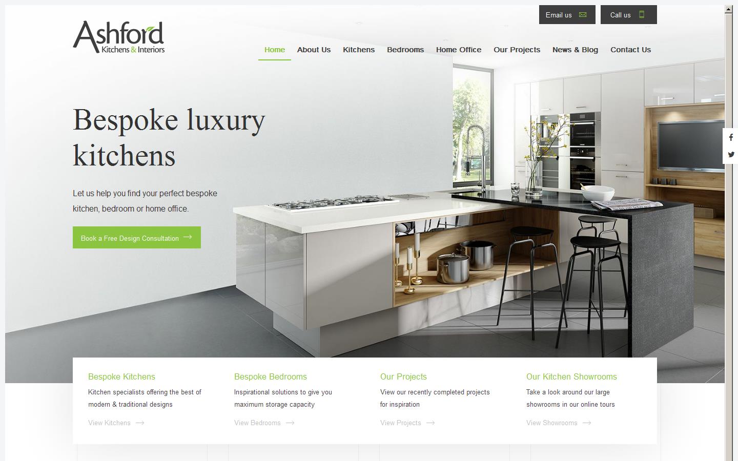 Ashford Kitchens & Interiors Ltd Website