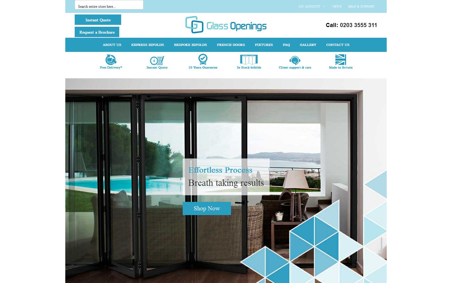 Glass Openings Website