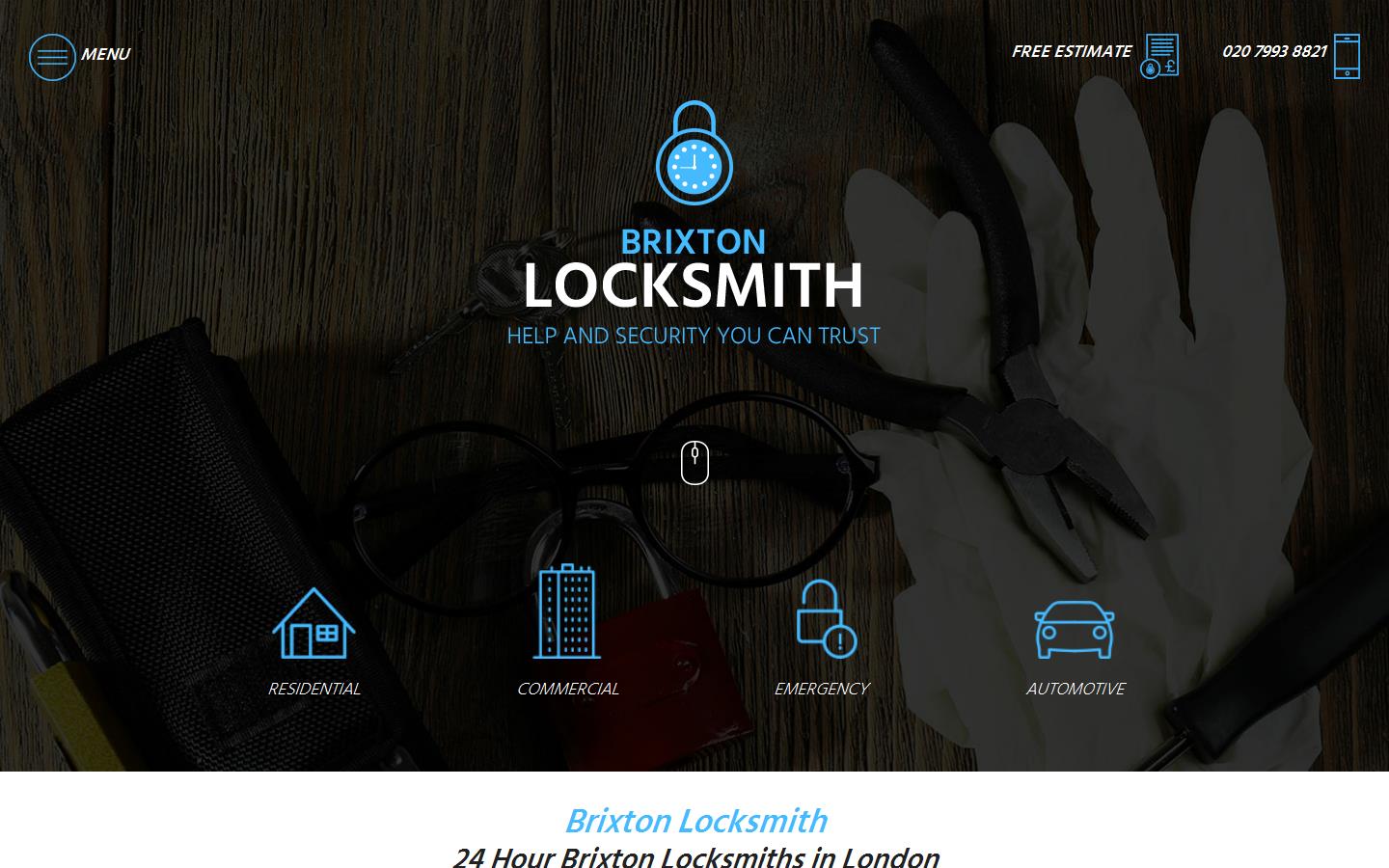 Brixton Locksmith Website