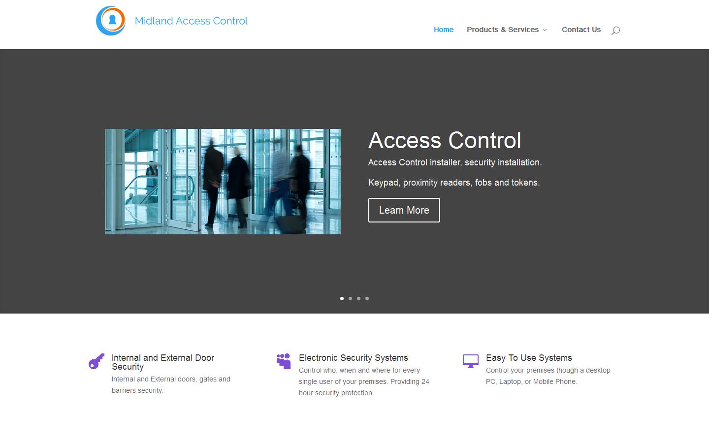 Midland Access Control Website