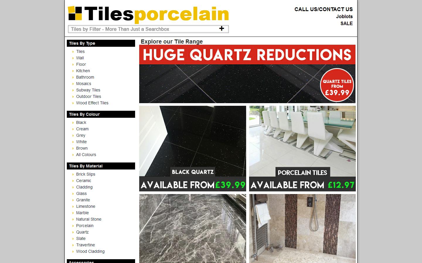 Tiles Porcelain Ltd Website