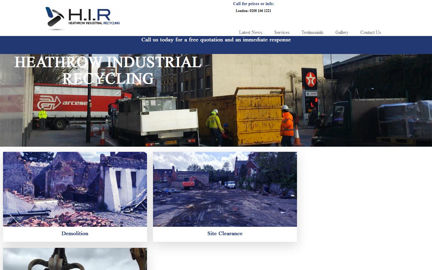 HIR Ltd Website