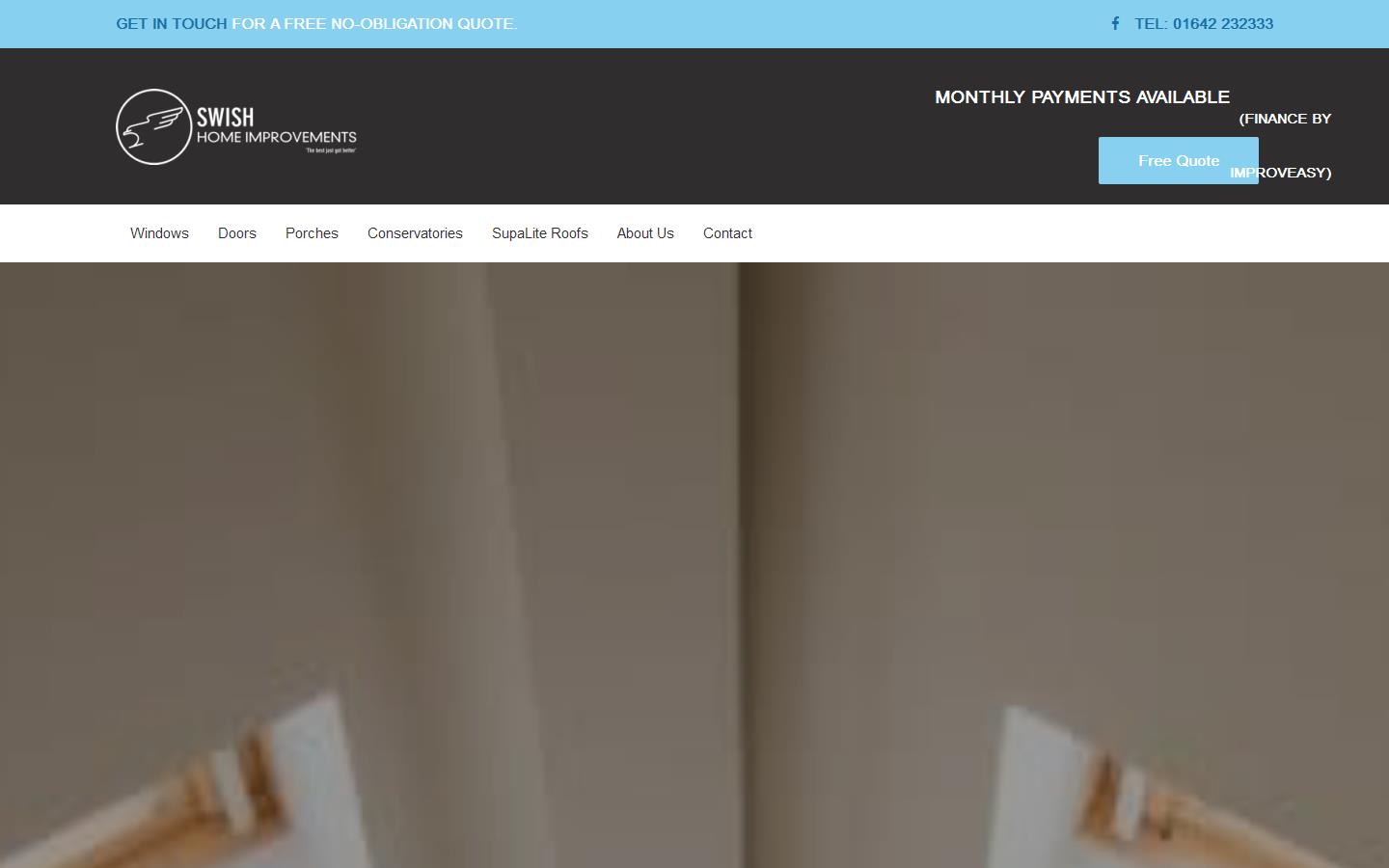 Swish Home Improvements Ltd Website