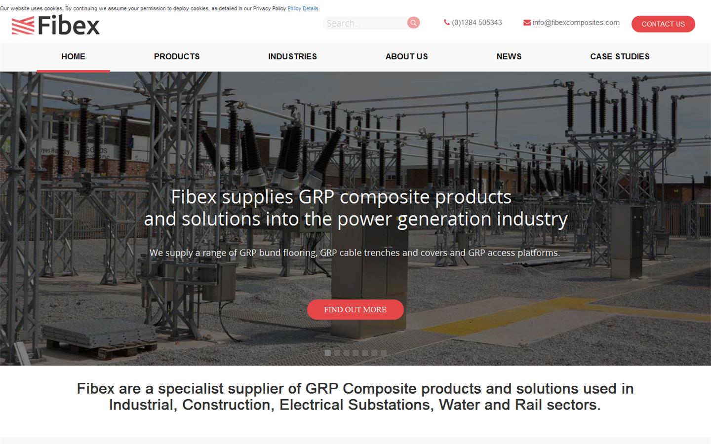 Fibex Ltd Website