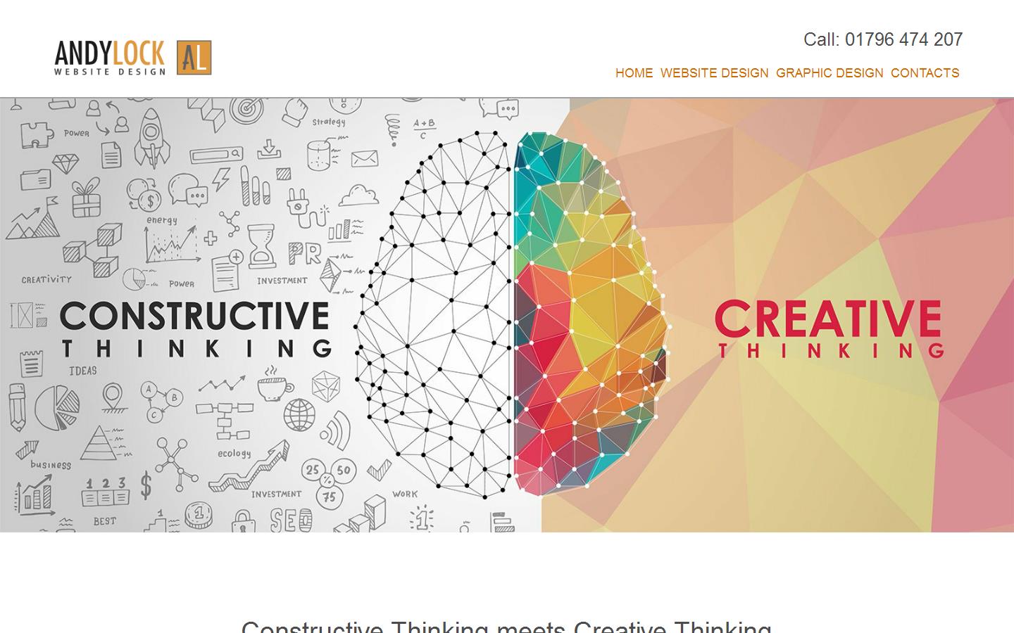 Andy Lock Design Website