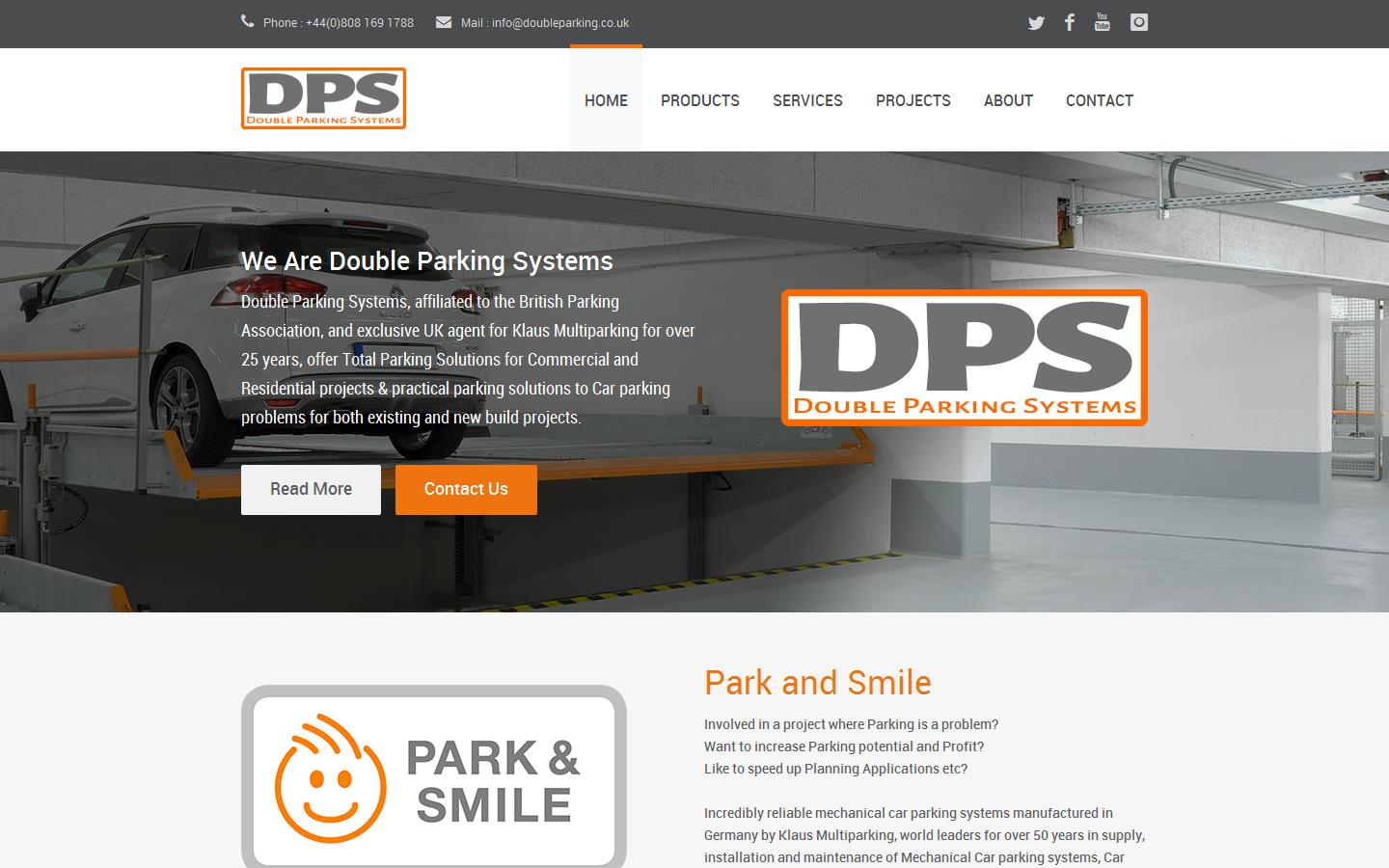Double Parking Systems Website