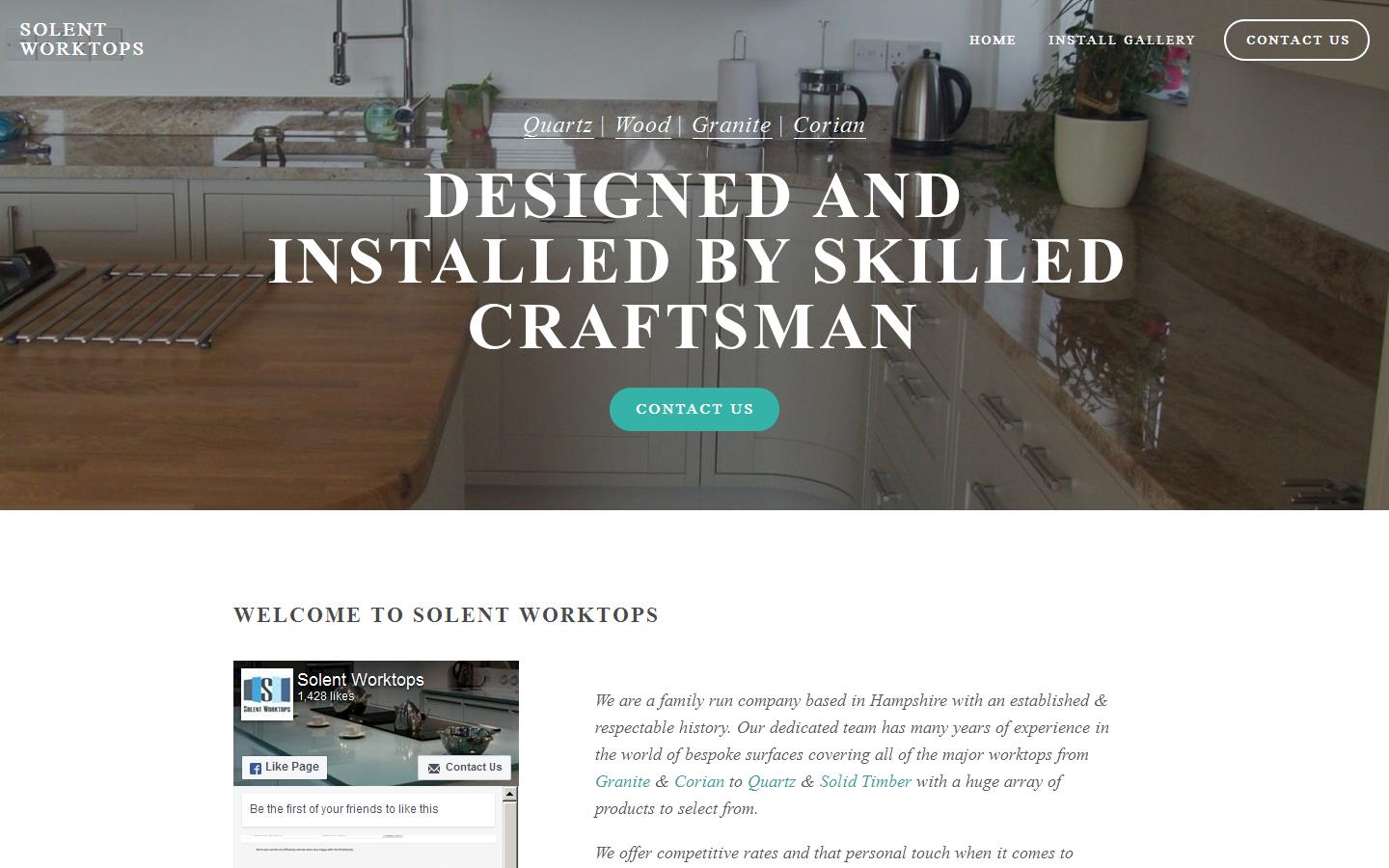 Solent Worktops Website