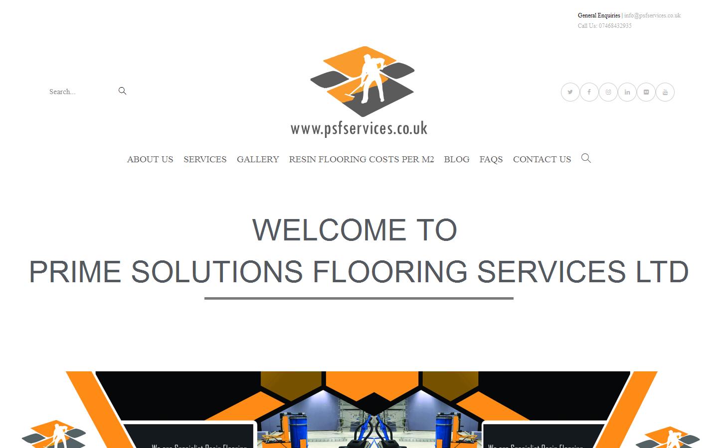 PSF Services Website