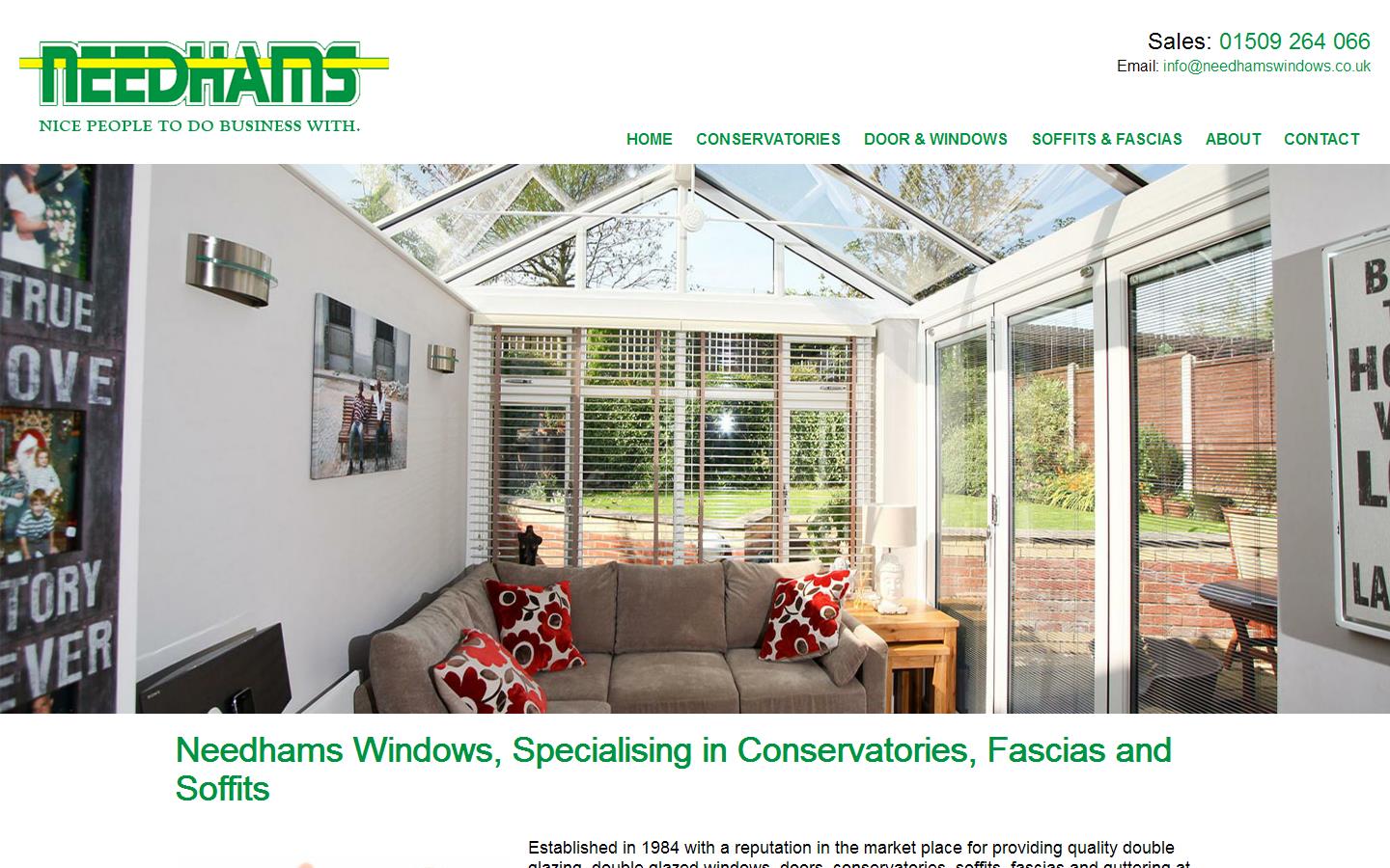 Needham Windows Website