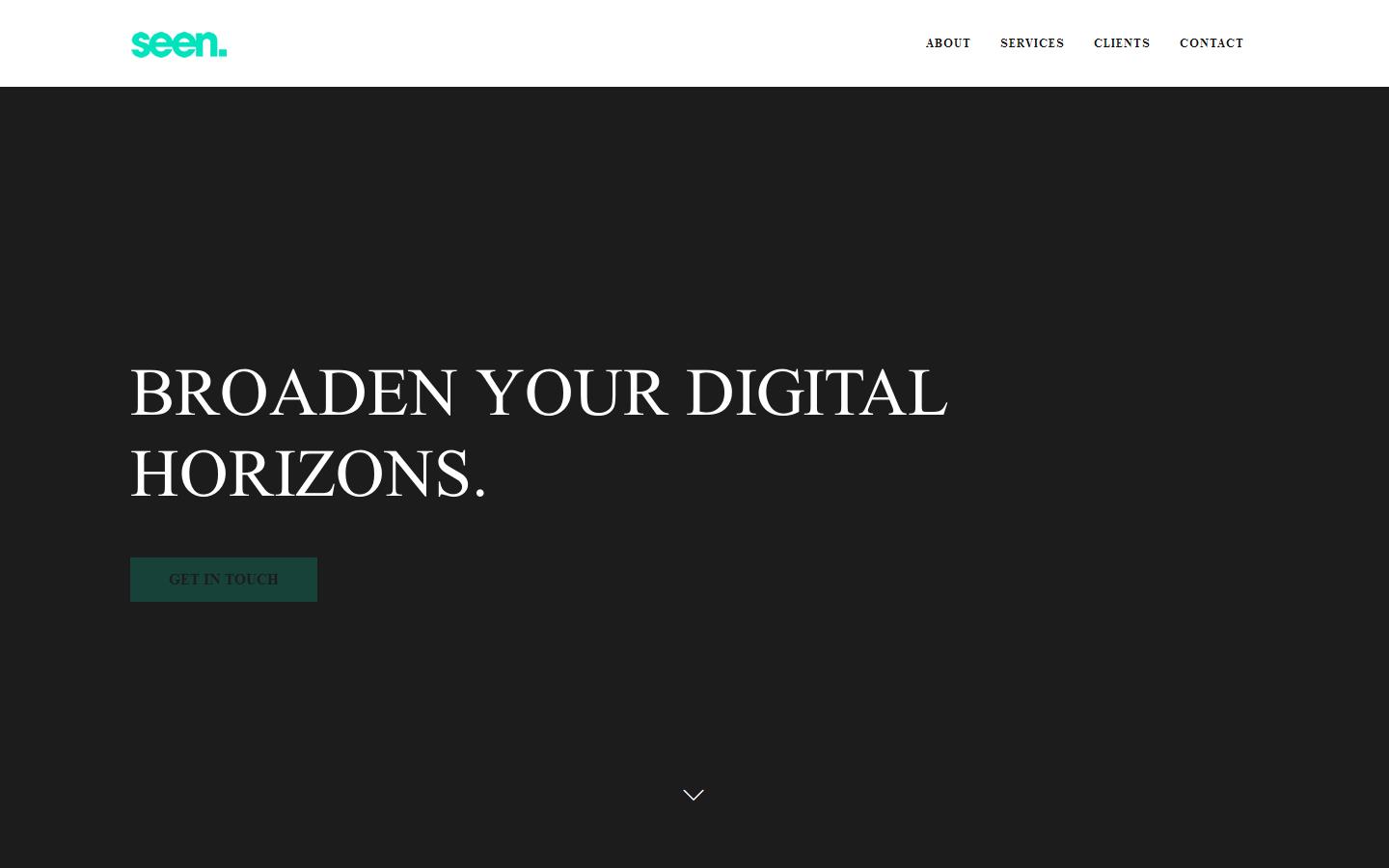 Seen Digital Website