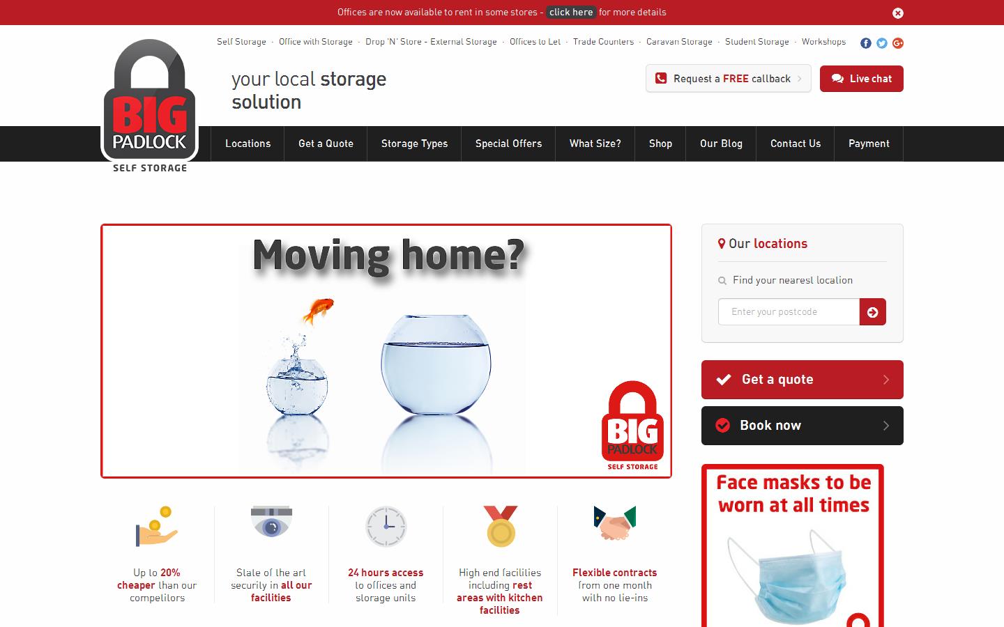 Big Padlock Ltd Website