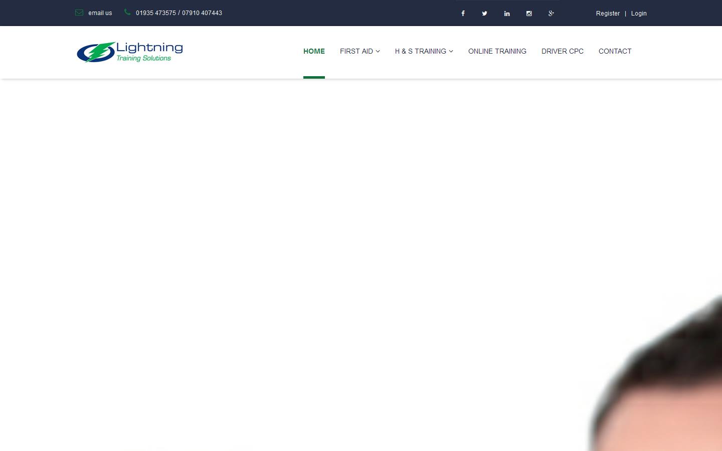 Lightning Training Solutions Website