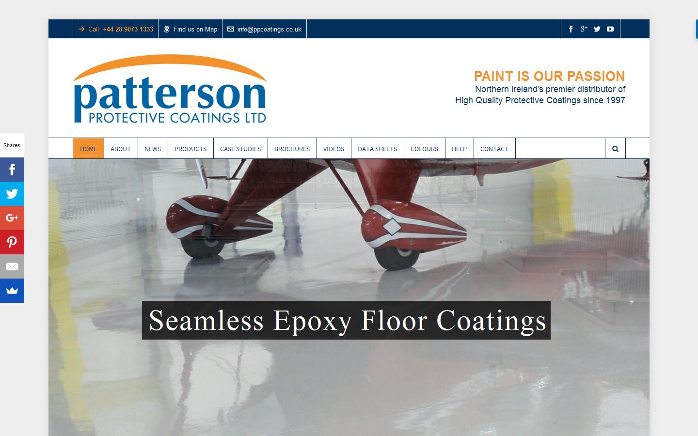 Patterson Protective Coatings Website