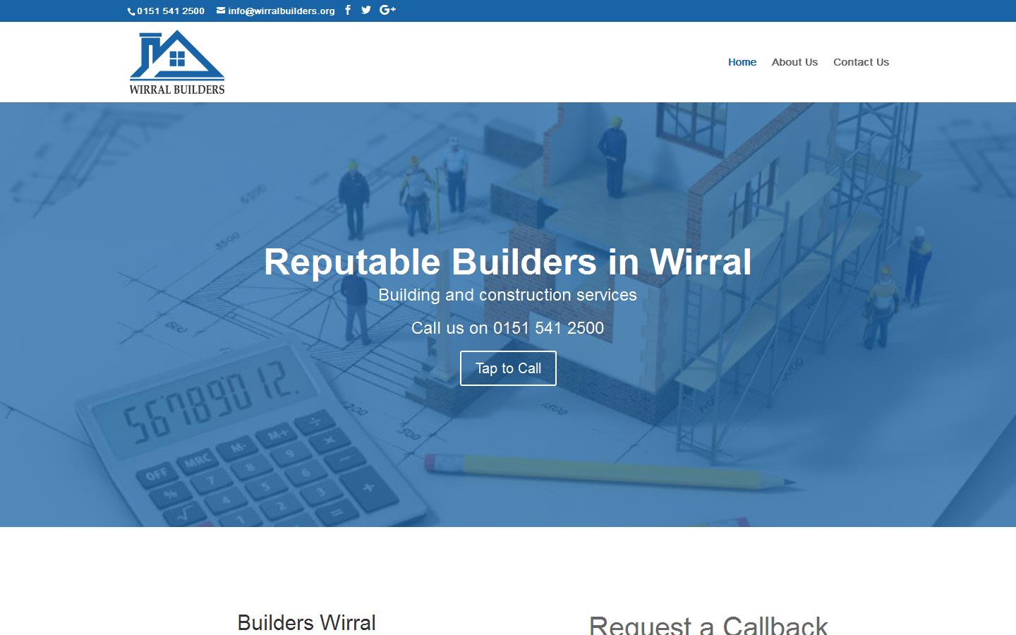 Wirral Builders Website