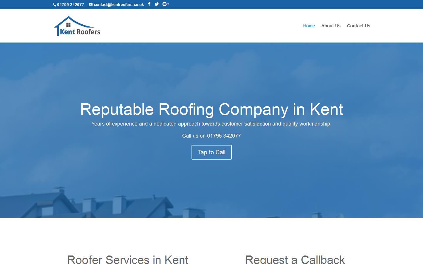 Kent Roofers Website