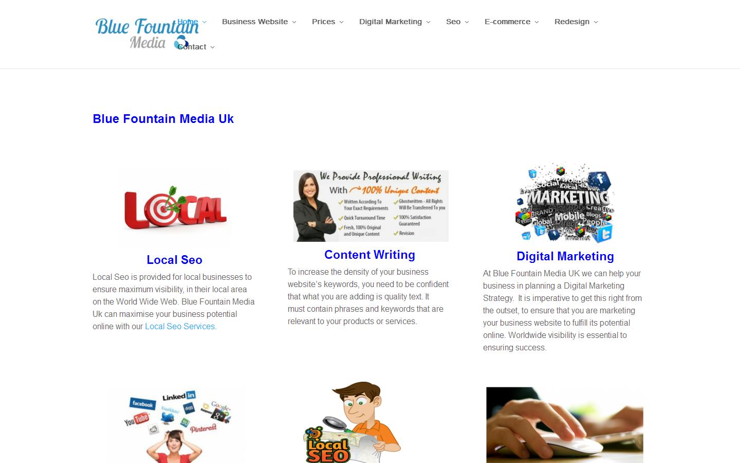 Blue Fountain Media Website