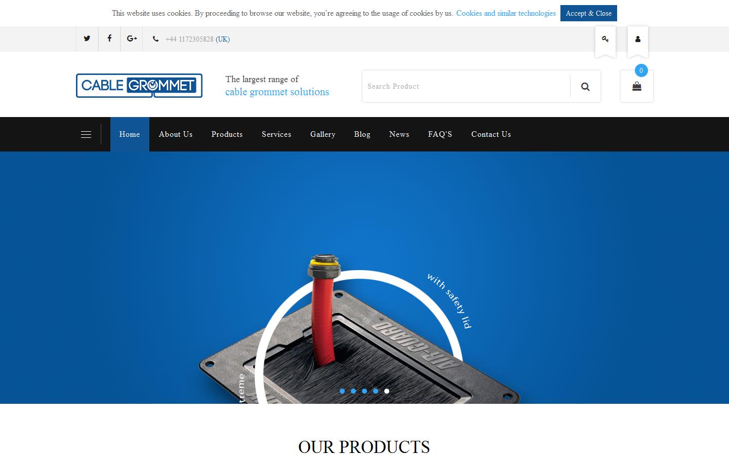 Cable Grommet Solutions Website