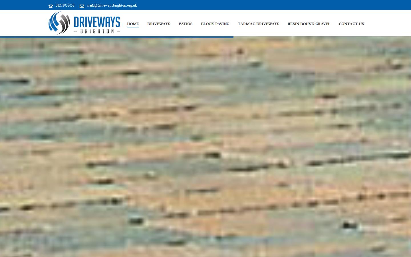 Driveways Brighton Website