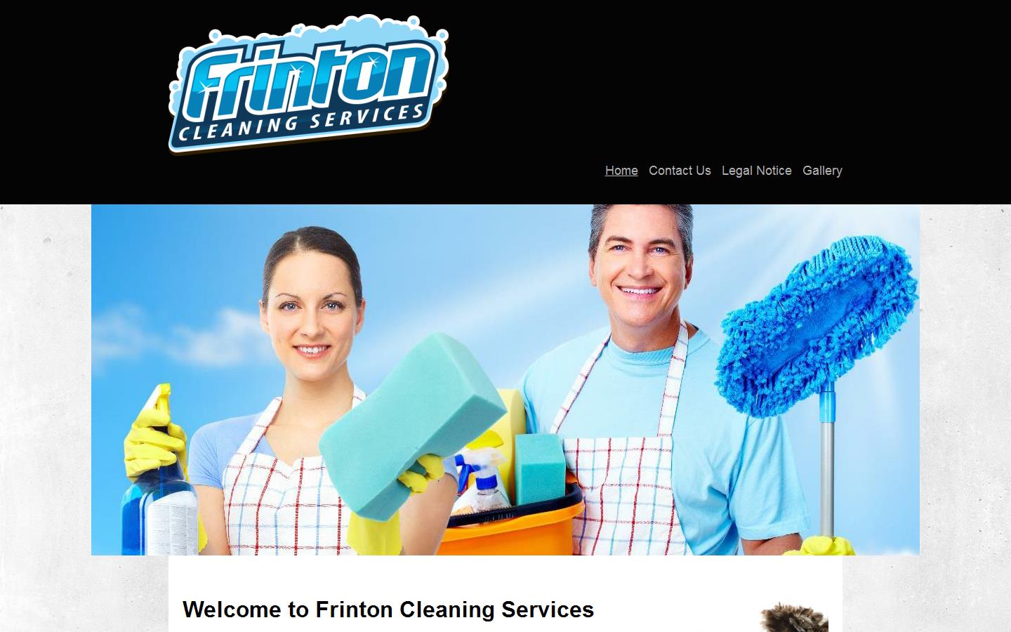 Frinton Cleaning Services Website