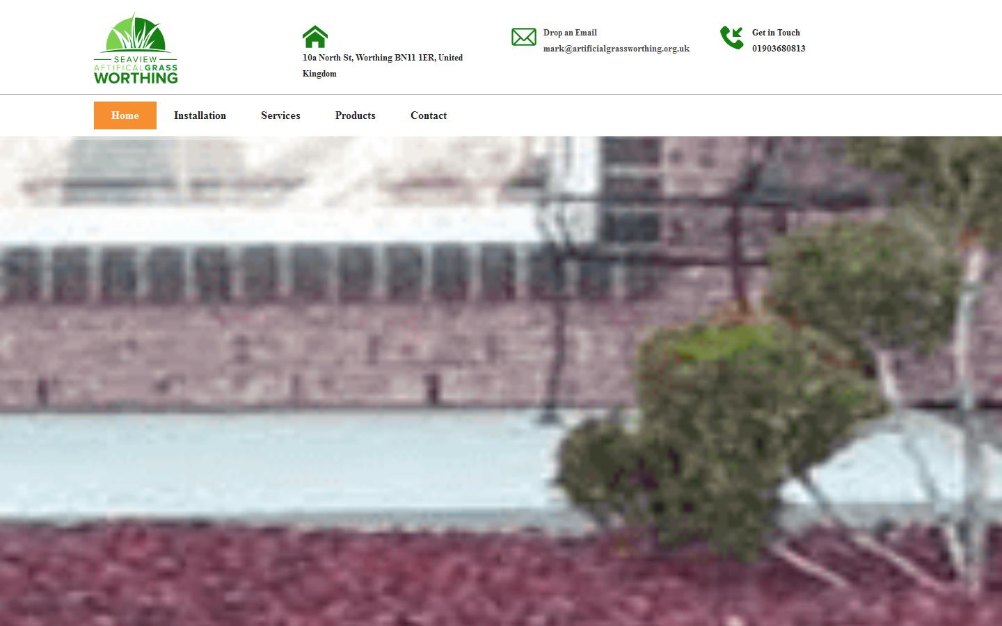 Seaview Artificial Grass Worthing Website