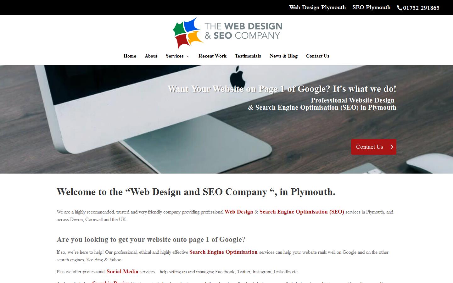Web Design & SEO Company Ltd Website