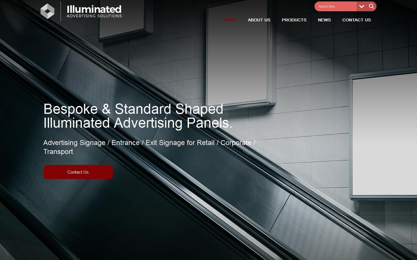 Illuminated Advertising Solutions Website